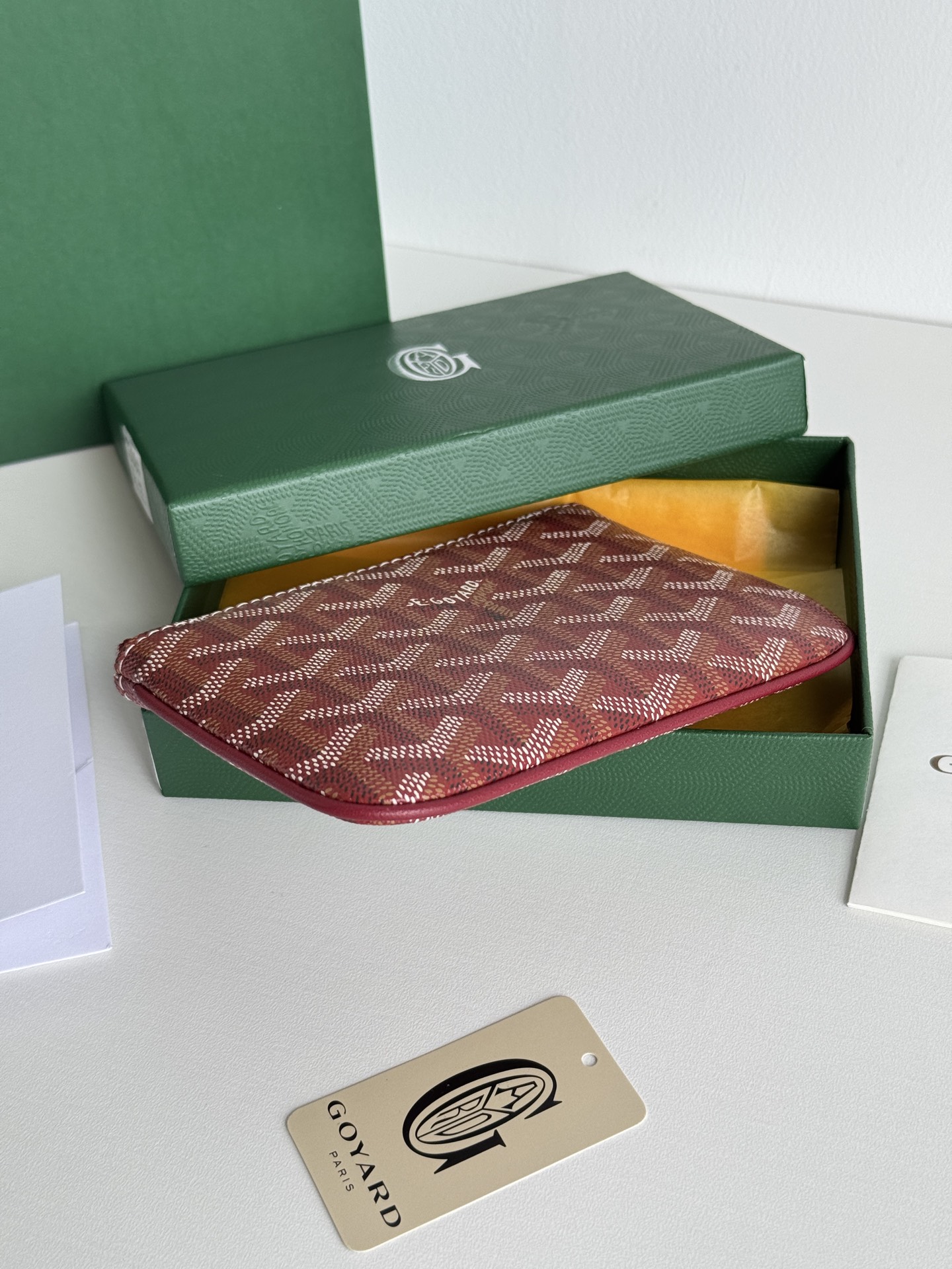 G0YARDミニ小手包 - 防水・耐久性のある高級素材