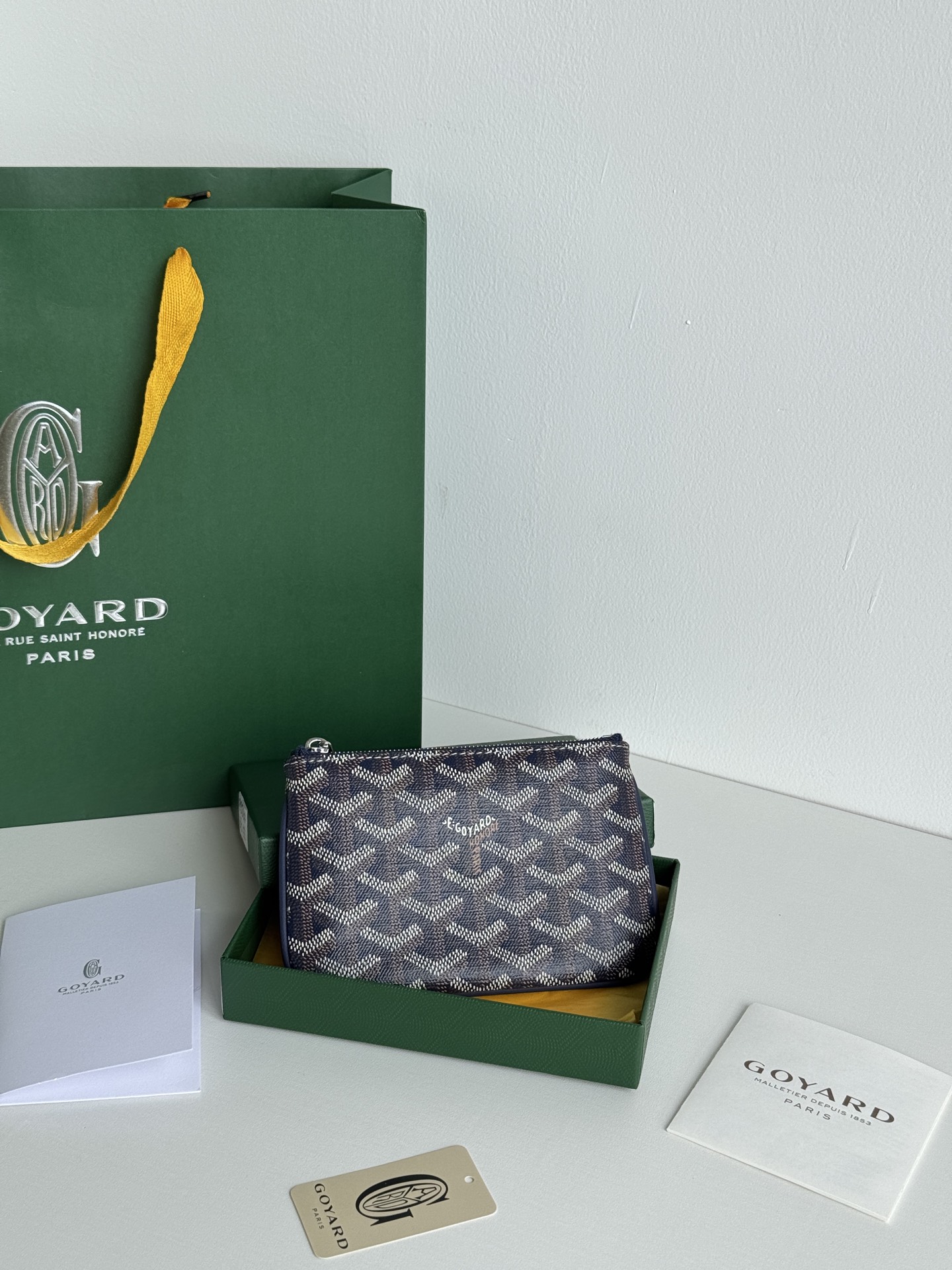 G0YARD（戈雅）ミニ小手包 - 防水・耐久性抜群の高級財布