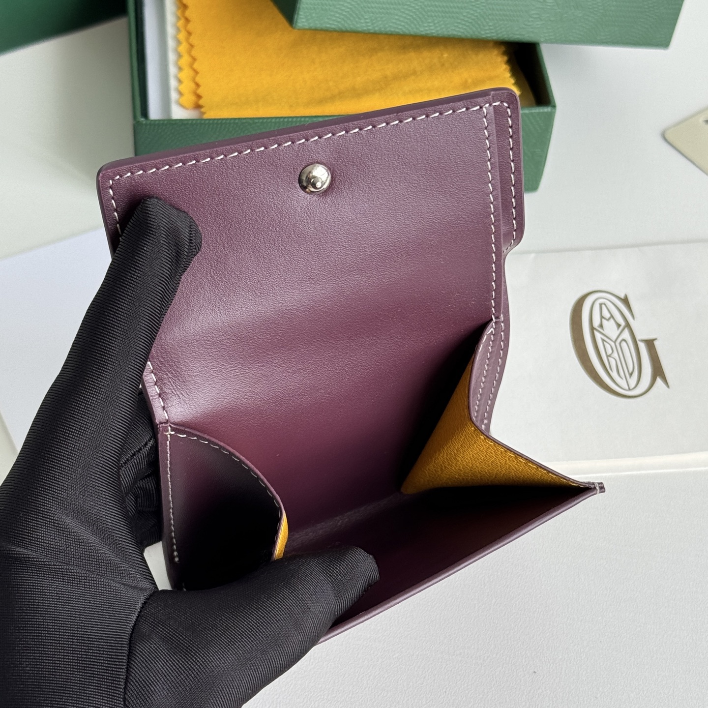 Marigny 零钱包 - 硬币・カード・紙幣収納に最適