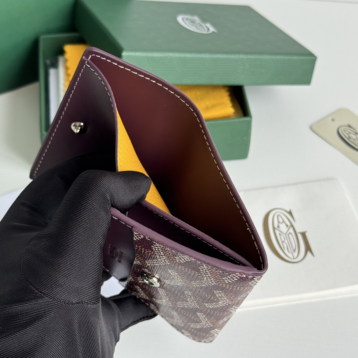 Marigny 零钱包 - 硬币・カード・紙幣収納に最適