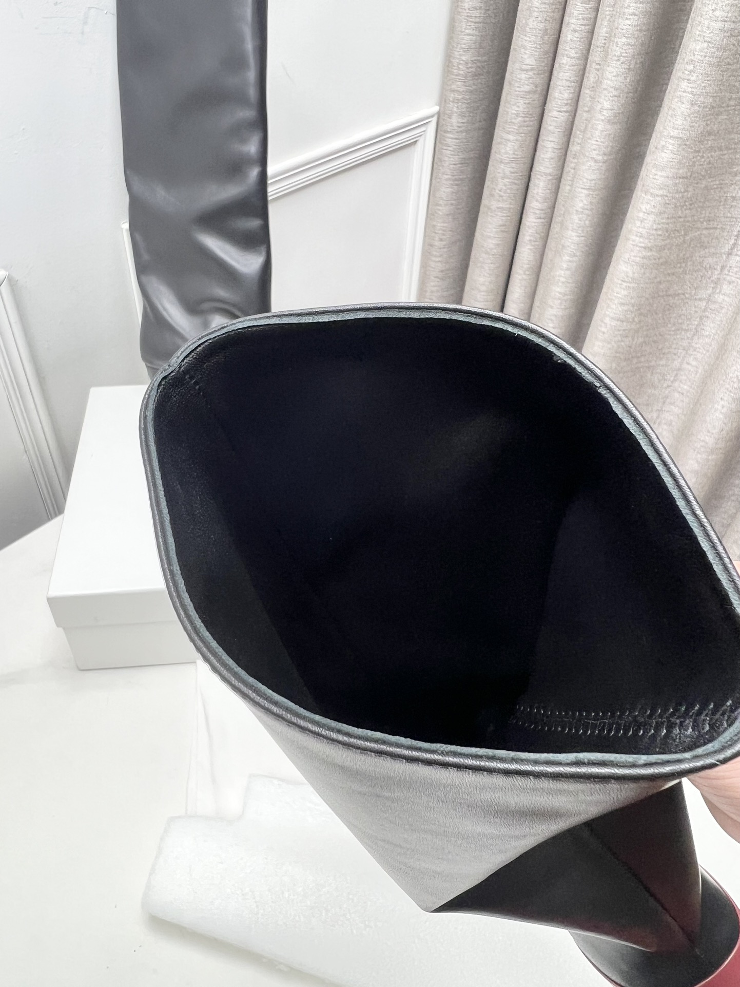 Stylish IMMI 2023w Boots: Imported Calf Skins, 4cm, Sizes 35-39, Unique Design - 图片 9