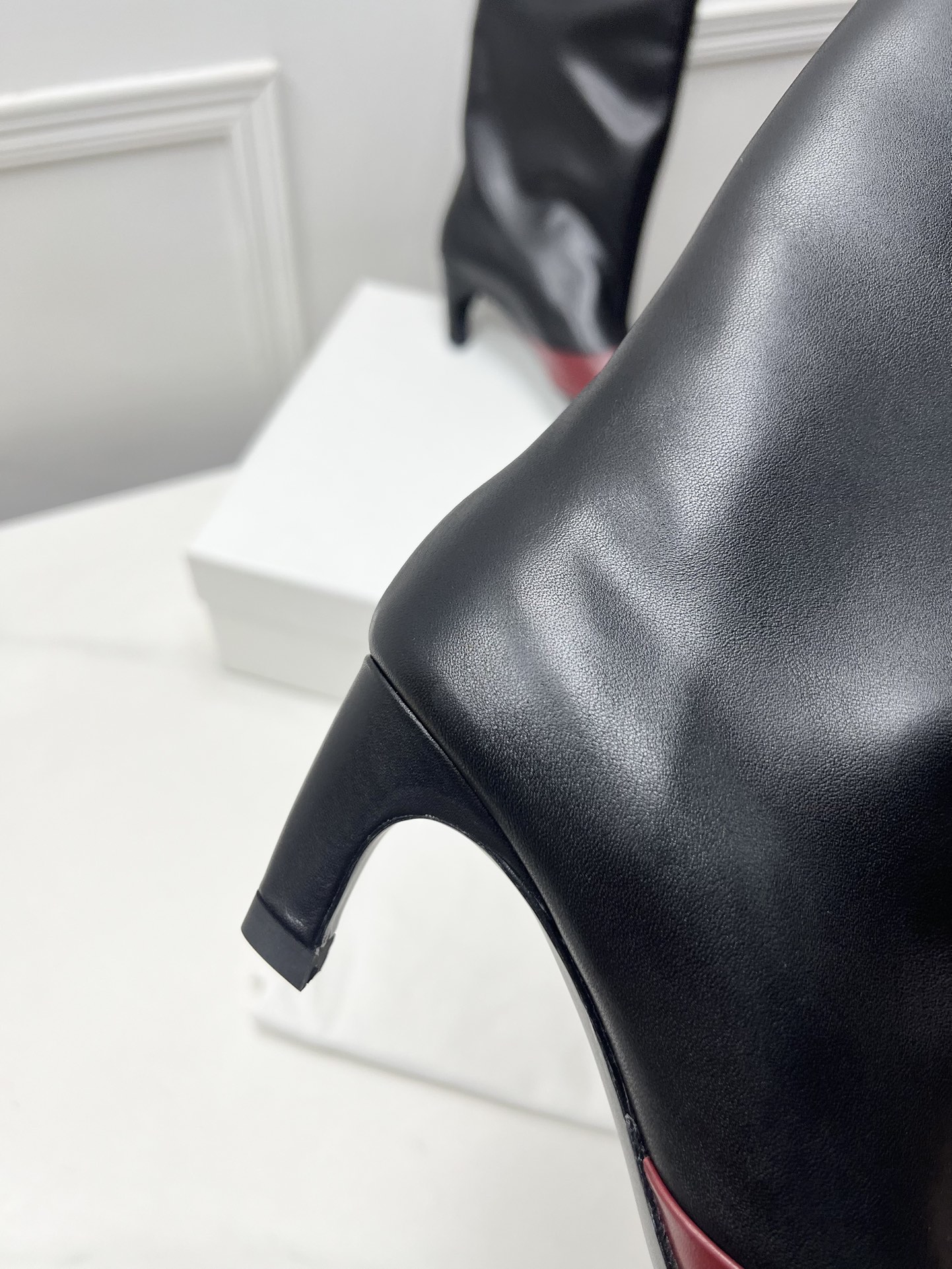 Stylish IMMI 2023w Boots: Imported Calf Skins, 4cm, Sizes 35-39, Unique Design - 图片 7