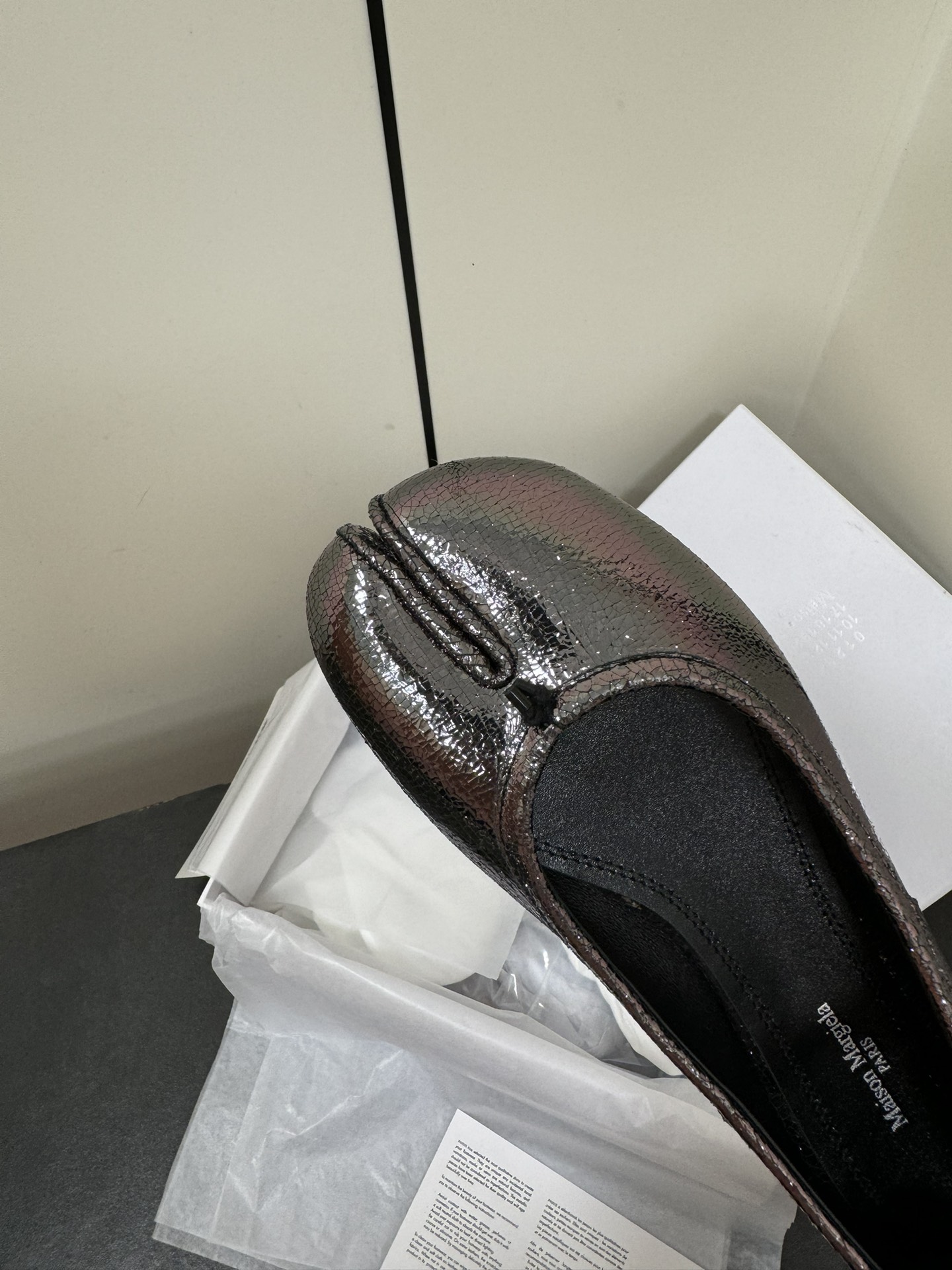 NO:234201,Details, split-toe shoes19860909细节,分趾鞋,Women's Shoes