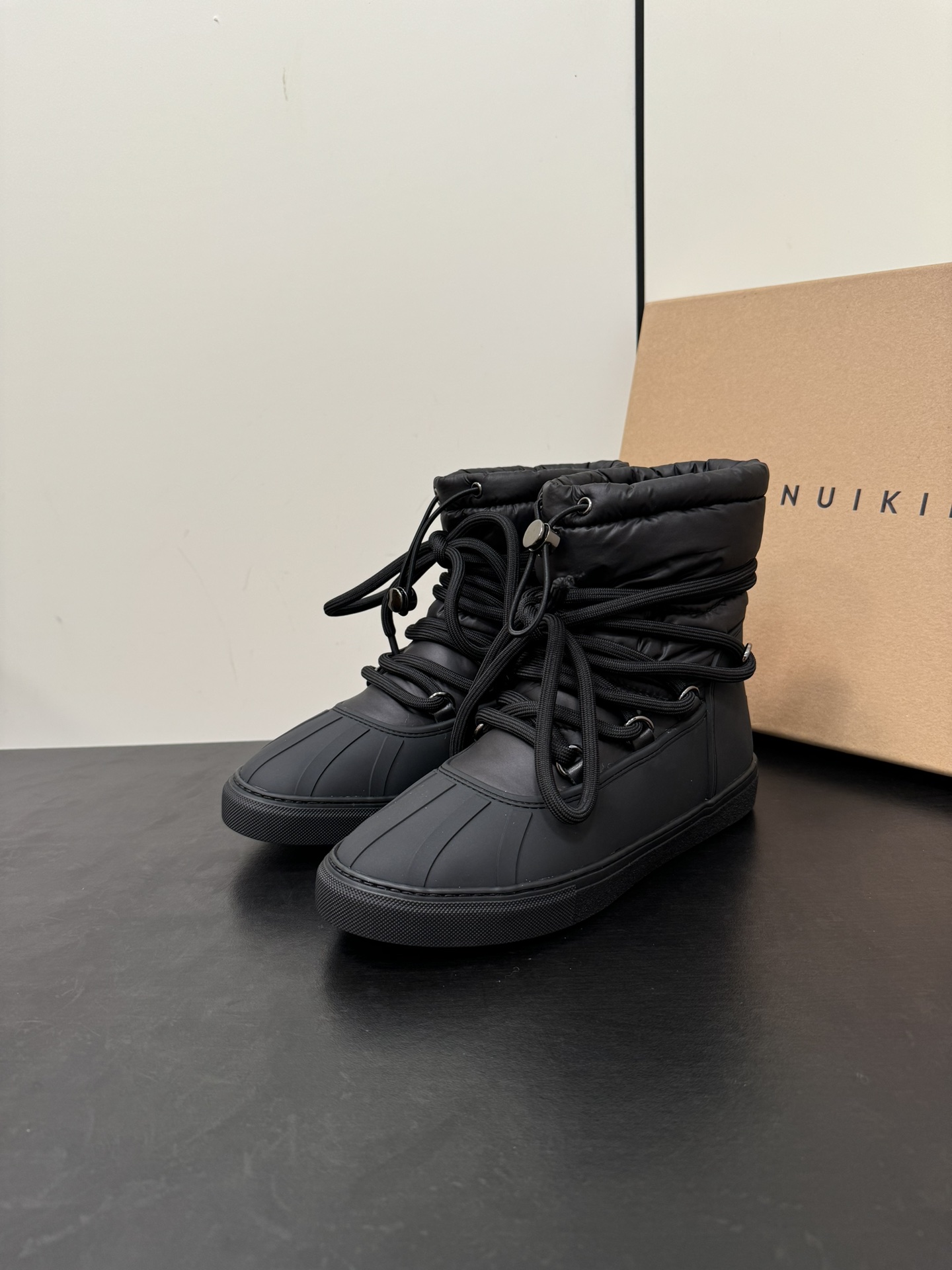 Performance Snow Boots with Waterproof Feathers, Rubber Soles, 35-40 Sizes. - 图片 3