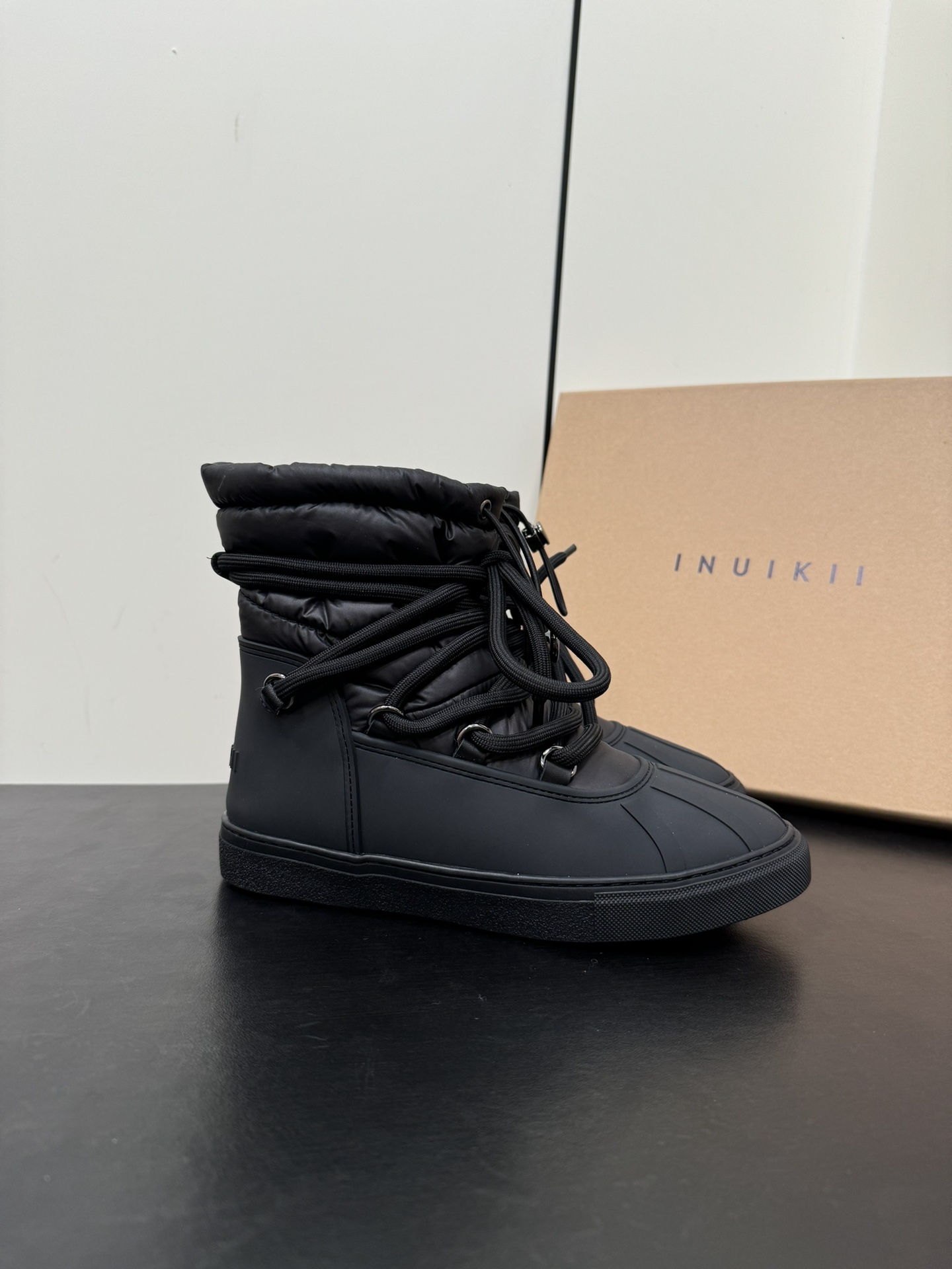 Performance Snow Boots with Waterproof Feathers, Rubber Soles, 35-40 Sizes. - 图片 4