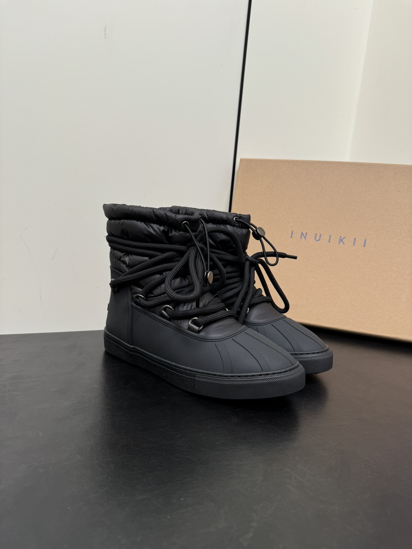 Performance Snow Boots with Waterproof Feathers, Rubber Soles, 35-40 Sizes. - 图片 2
