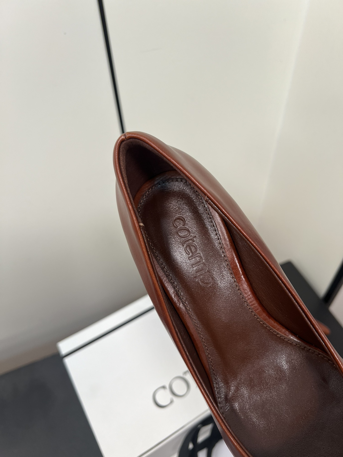 P775 Small-Scale Silk Embroidered Pointy Heel Shoe Series - 图片 7