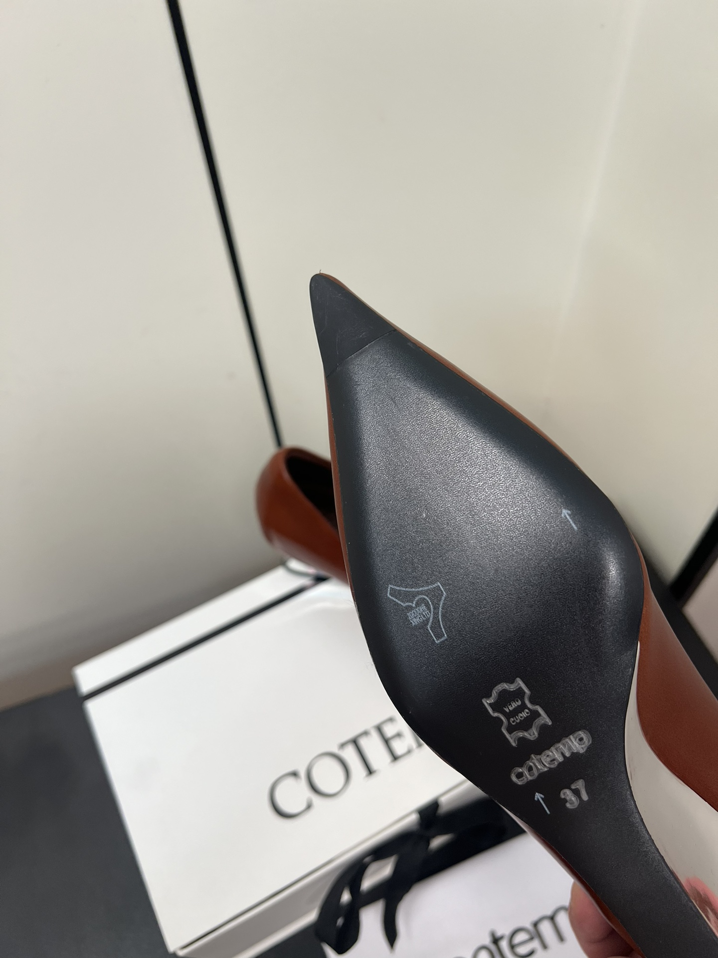 P775 Small-Scale Silk Embroidered Pointy Heel Shoe Series - 图片 9
