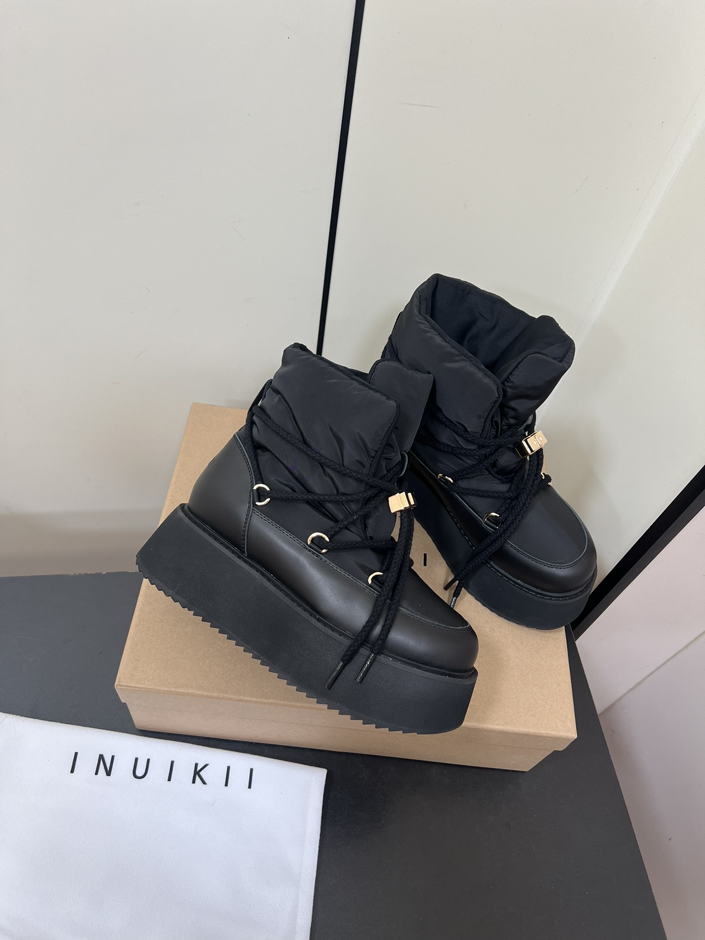 Inuilii 24 Snow Boots: Imported Waterproof Fabric for Comfort and Warmth. - 图片 5
