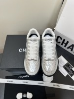 💰Chanel Chanel's latest small fragrance baseball shoes tennis shoes black and white panda color matching casual sneakers original purchase and development Xiaoxiang's latest hidden tennis shoes soft diamond pattern soft lambskin paired with large tongue and classic double C logo full of retro The feeling is the most versatile black and white color matching coco must-have casual shoes for girls with super soft delivery counter exquisite packaging 🛍📦▪️ Fabric: Original custom lambskin diamond pattern ▪️ Inner: Imported custom lambskin + net sole: Original open anti-slip TPU material ▪️ Base thickness: 2.5CM ▪️ Size: 35-40 (40 custom-made without return and exchange) High-grade packaging belt ✈️ Airplane box 1 💰Chanel Chanel’s latest small fragrance baseball shoes tennis shoes black and white panda color matching casual sneakers original purchase and development Xiaoxiang’s latest hidden tennis shoes soft diamond pattern soft lambskin paired with large tongue and classic double C logo full of retro The feeling is the most versatile black and white color matching coco must-have casual shoes for girls with super soft delivery counter exquisite packaging 🛍📦▪️ Fabric: Original custom lambskin diamond pattern ▪️ Inner: Imported custom lambskin + net sole: Original open anti-slip TPU material ▪️ Base thickness: 2.5CM ▪️ Size: 35-40 (40 custom-made without return and exchange) High-grade packaging belt ✈️ Airplane box
