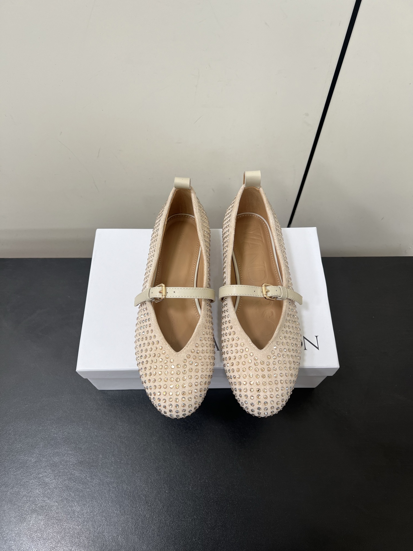 JW Anderson Mary Jane Ballet Shoes: Glamorous and Comfortable Black Diamond Style