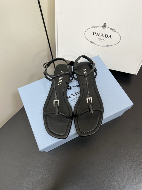 Prada Minimalist Thong Sandals - Chic, Versatile, and Perfect for Summer 1 Prada Minimalist Thong Sandals - Chic, Versatile, and Perfect for Summer