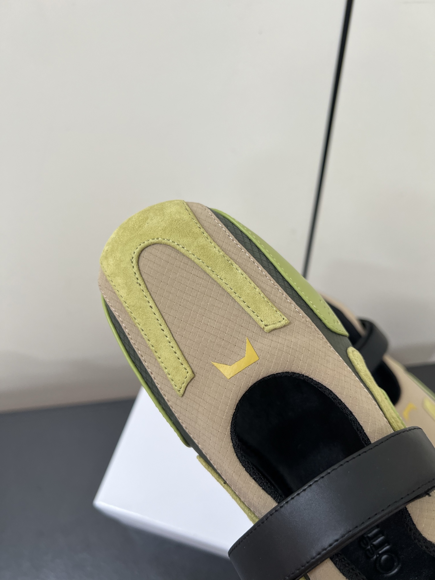 P750 Offnen 25AW Mary Jane Sneakers: Modern Ballet-inspired Design in Tundra Green - 图片 6