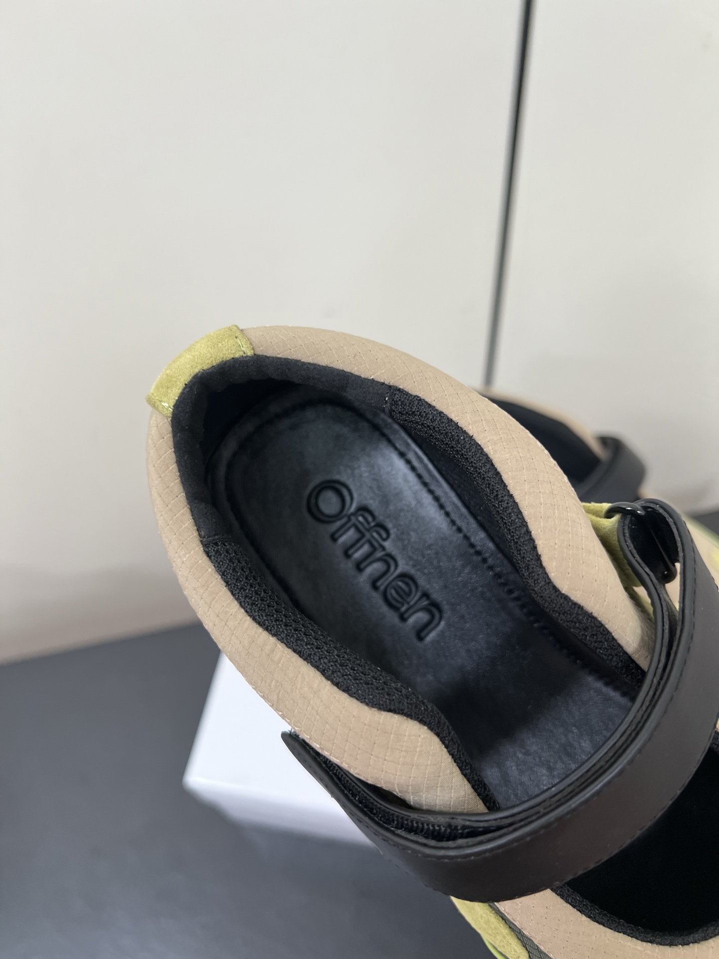 P750 Offnen 25AW Mary Jane Sneakers: Modern Ballet-inspired Design in Tundra Green - 图片 7