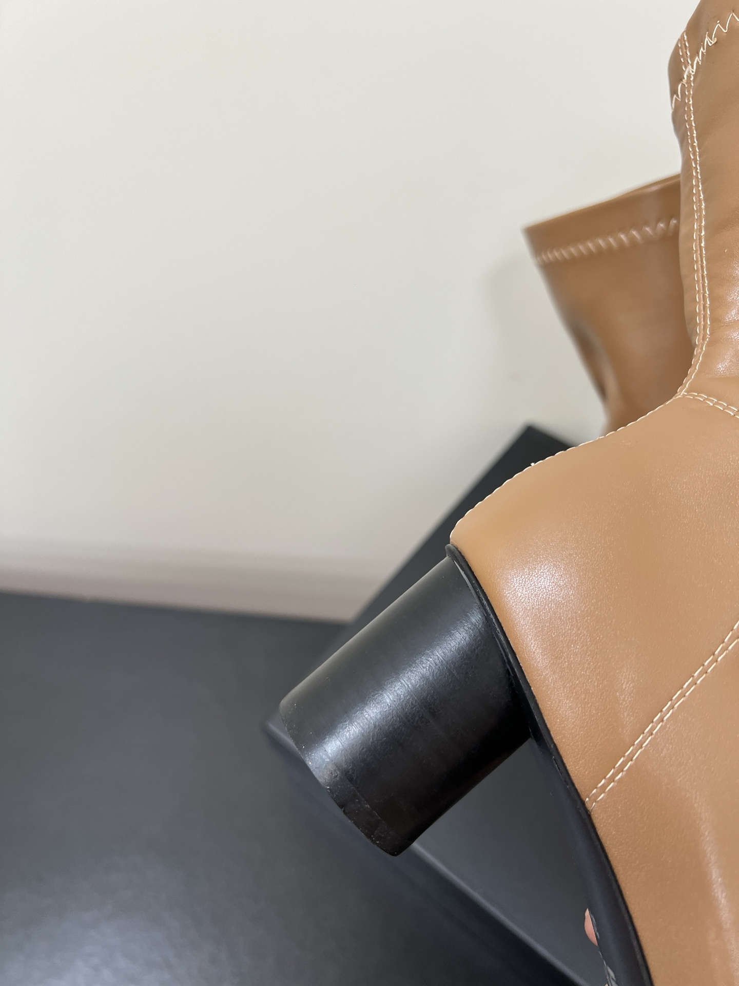 “P775 Umwang Retro Ballet Boots with Imported Bullet Power PU, Size #35-40” - 图片 6