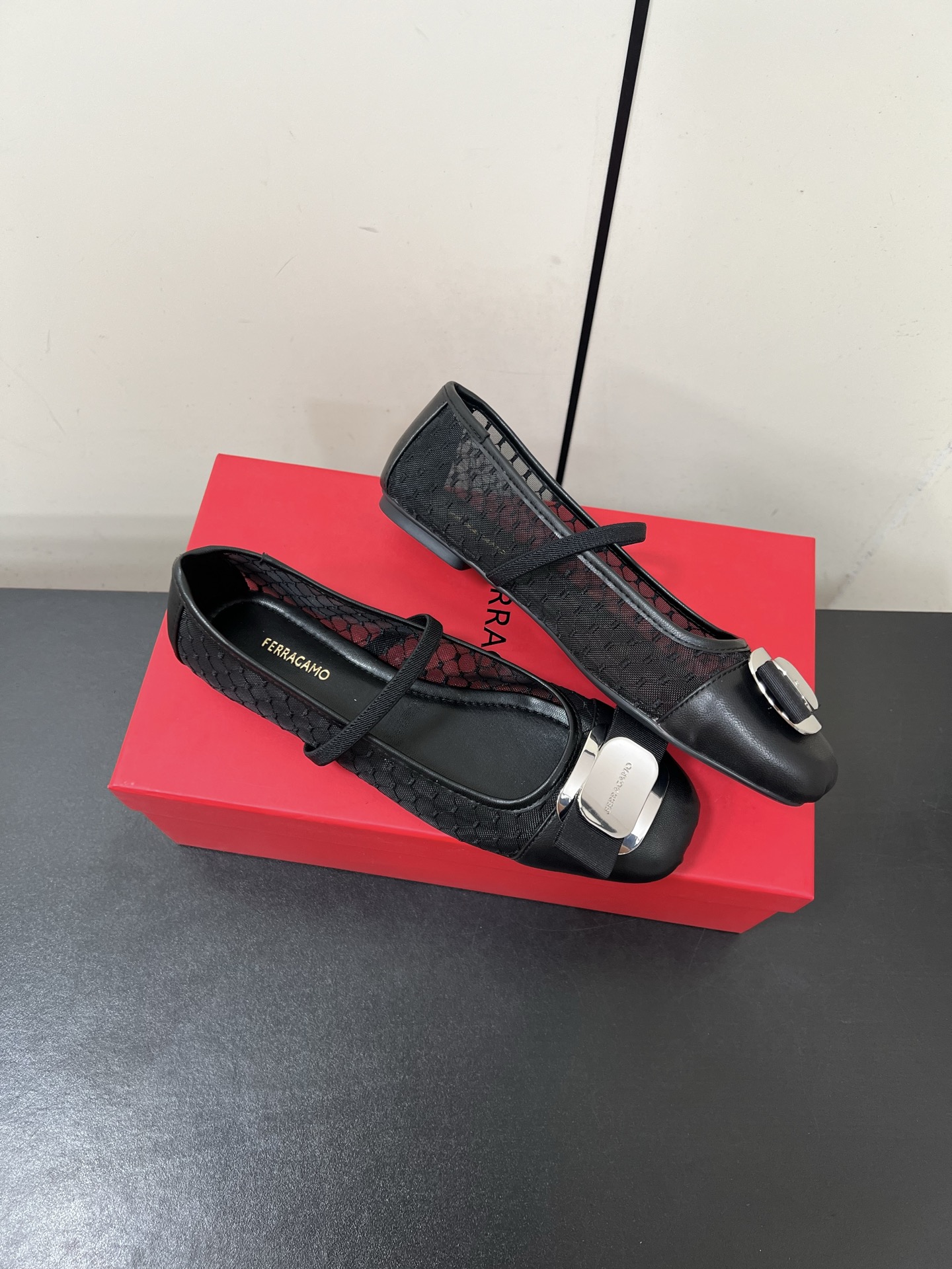 Ferragamo/Firagmu AW-Explosive Shoe: Customized Cow and Sheepskin, Open Model, Size 34-40. - 图片 4