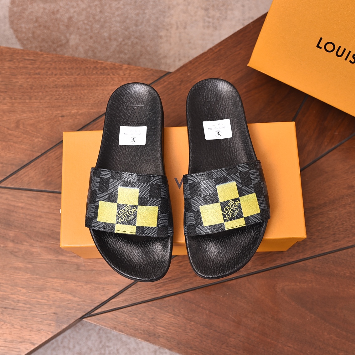 Louis Vuitton Men's Luxury Sandals, Comfortable Slides Size 35-44 1 Louis Vuitton Men's Luxury Sandals, Comfortable Slides Size 35-44