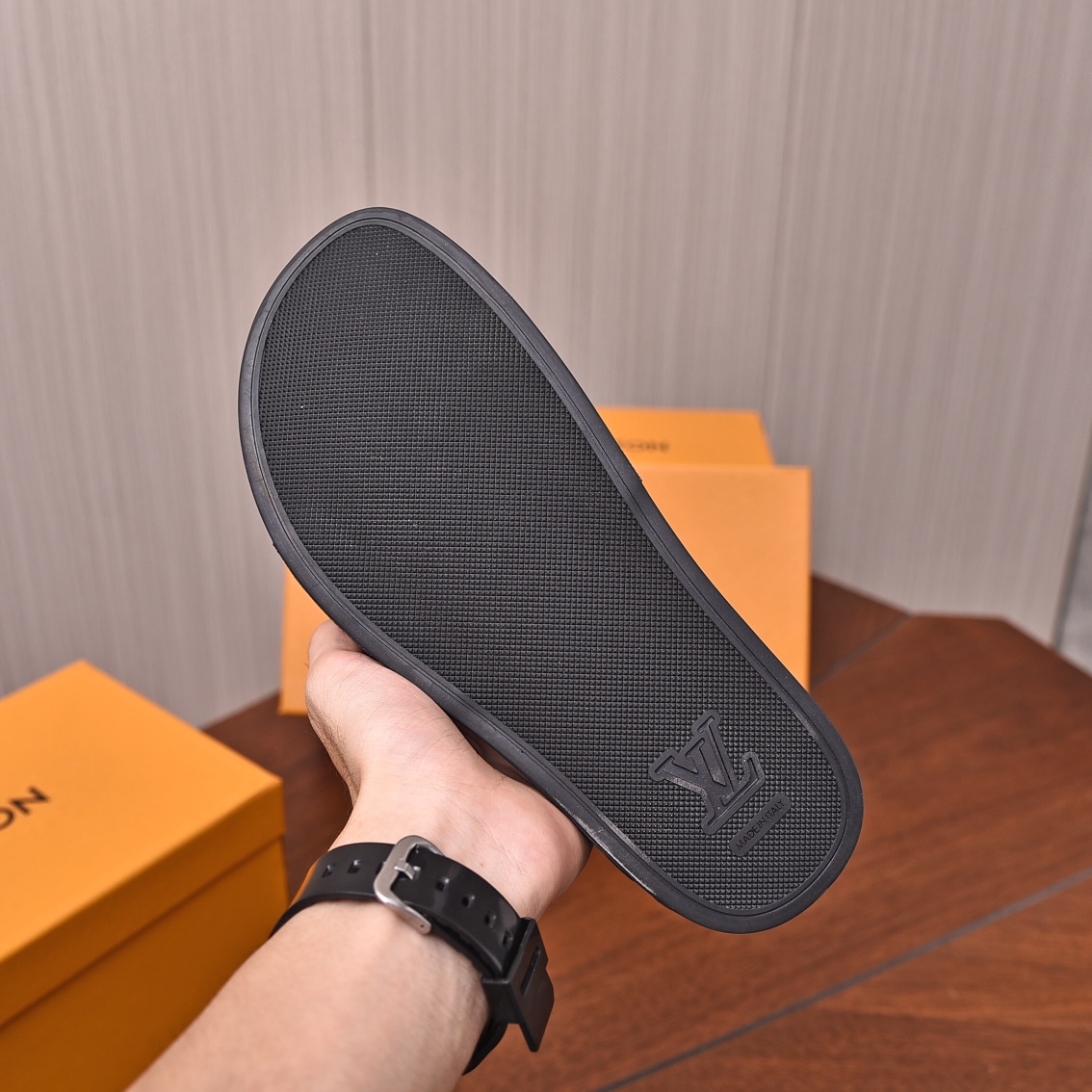 Louis Vuitton Men's Luxury Sandals, Comfortable Slides Size 35-44 7 i1698211731 6267 5