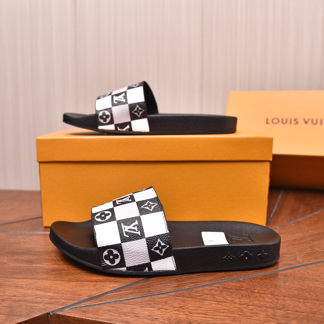 Louis Vuitton Men's Luxury Slides | Comfortable & Stylish | Size 35-46 7 i1708099208 602 4