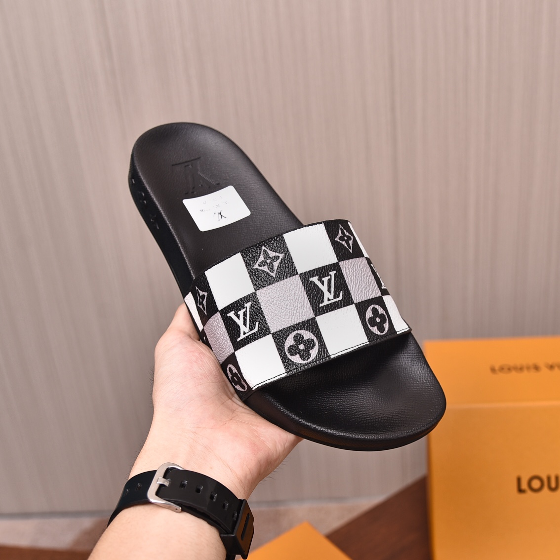 Louis Vuitton Men's Luxury Slides | Comfortable & Stylish | Size 35-46 9 i1708099208 7074 8