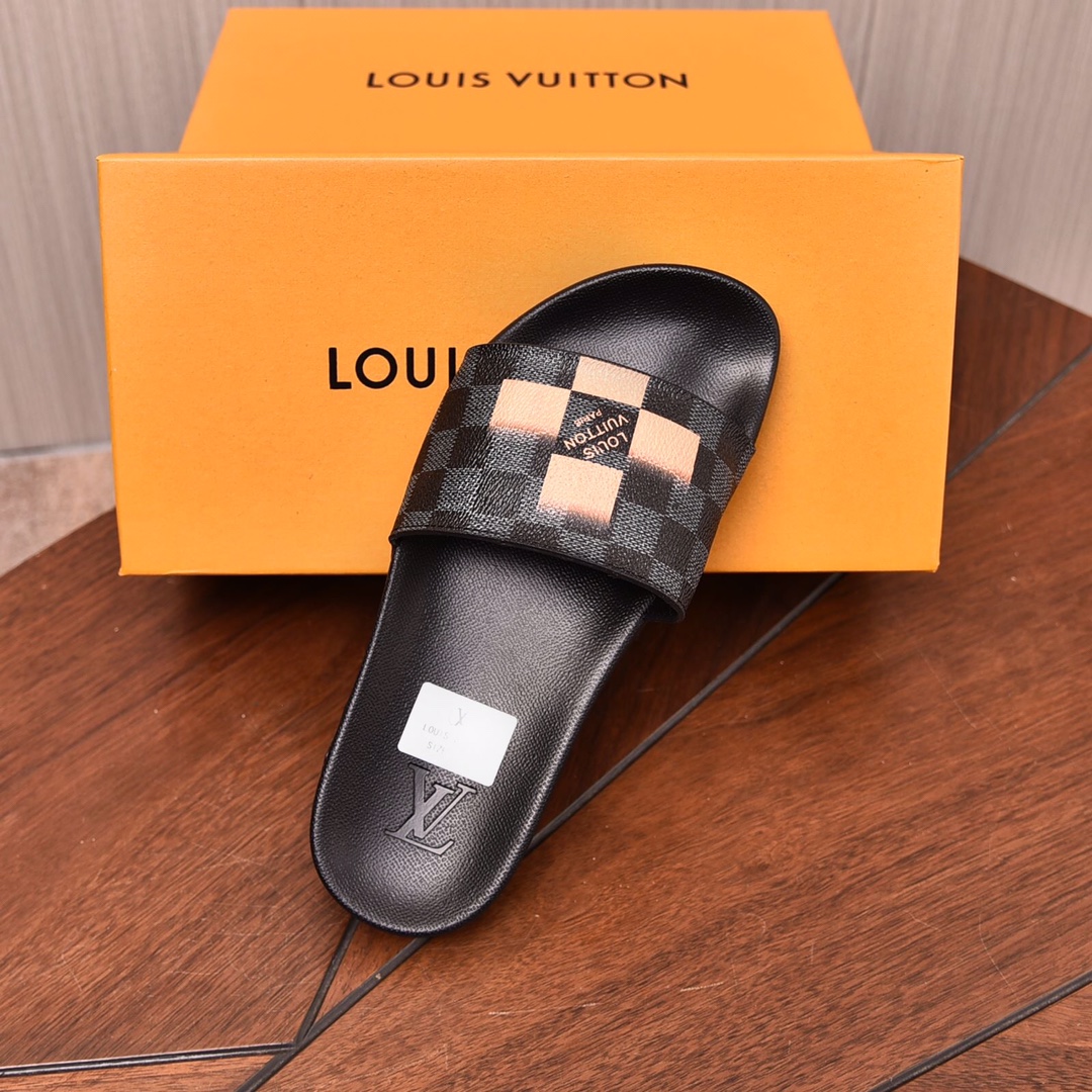 Louis Vuitton Men's Luxury Slides, Casual & Comfortable, Sizes 35-46 6 i1708099685 4487 7
