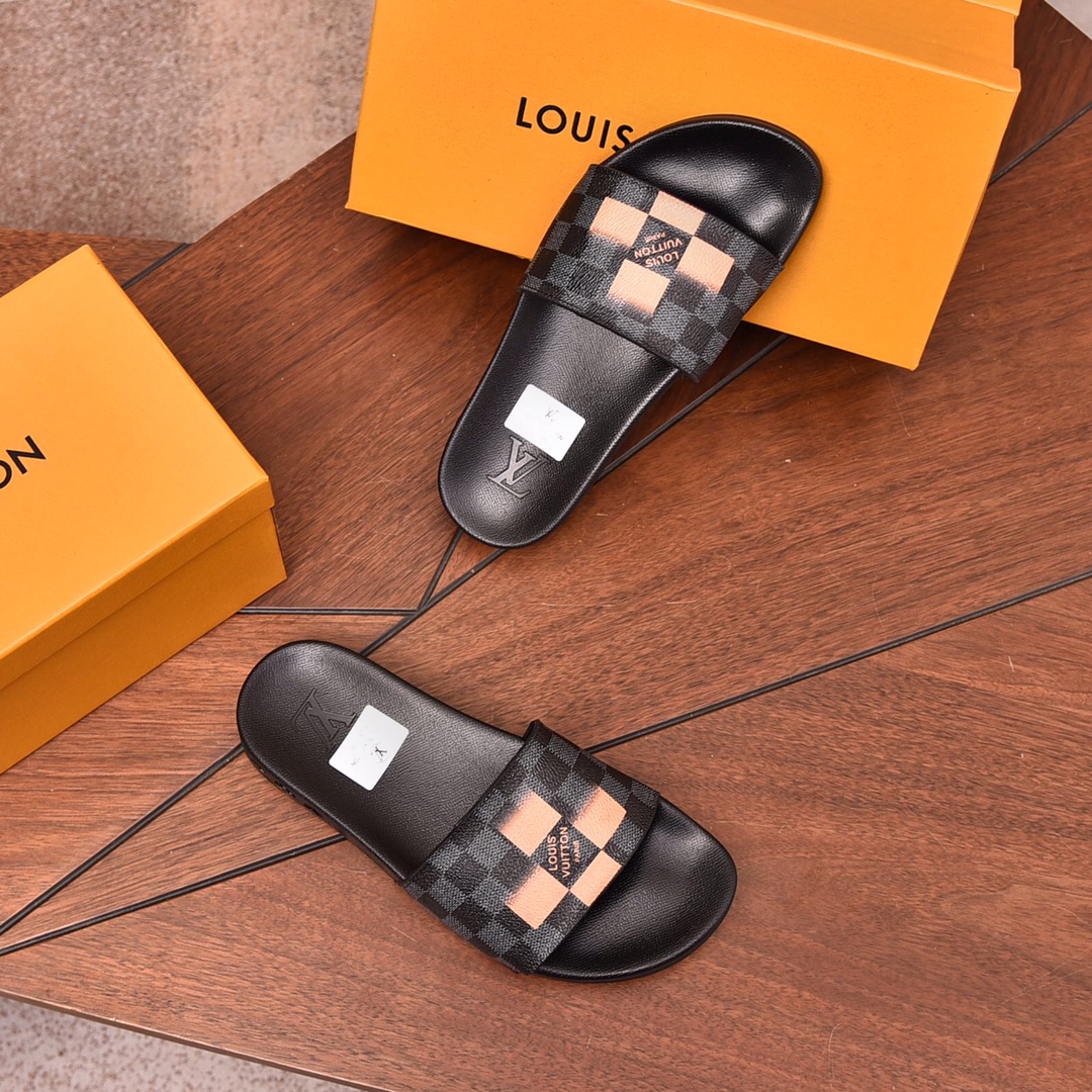 Louis Vuitton Men's Luxury Slides, Casual & Comfortable, Sizes 35-46 5 i1708099685 6218 5