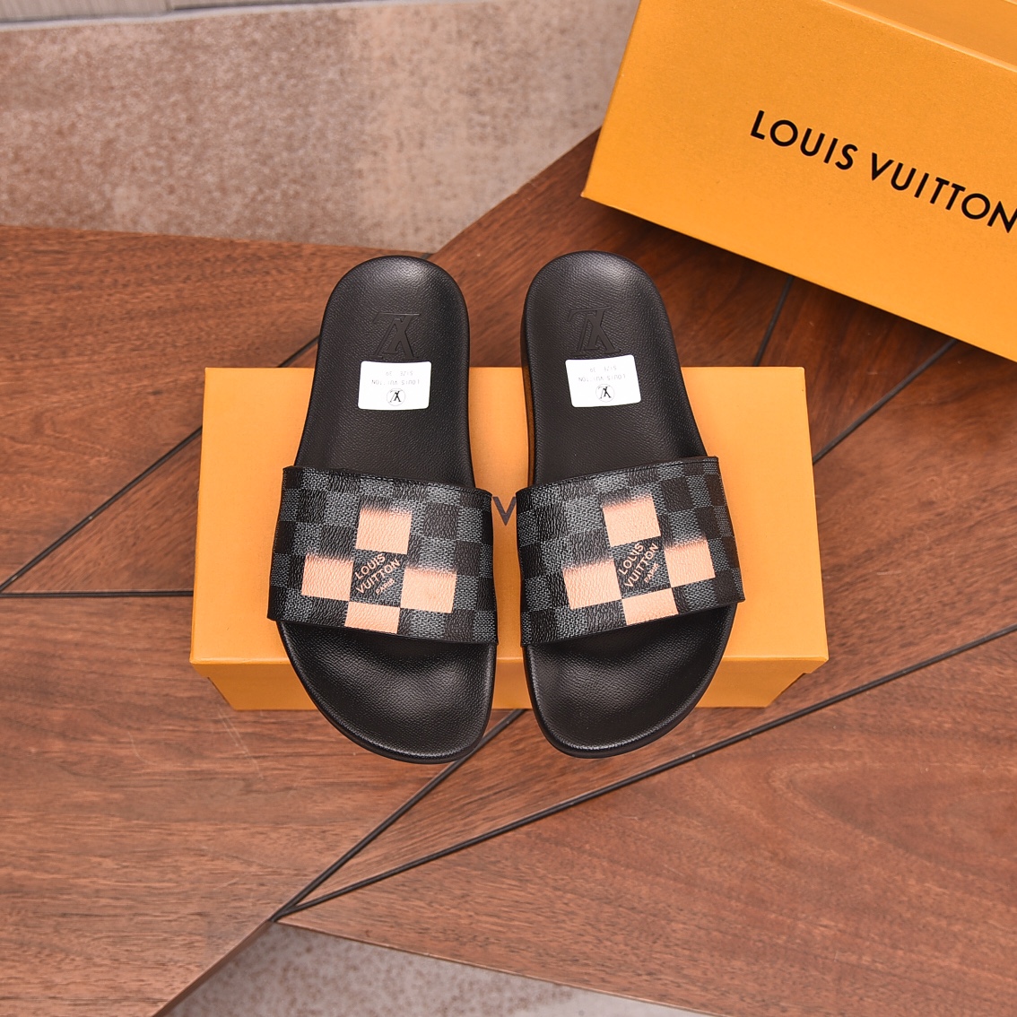 Louis Vuitton Men's Luxury Slides, Casual & Comfortable, Sizes 35-46 1 Louis Vuitton Men's Luxury Slides, Casual & Comfortable, Sizes 35-46