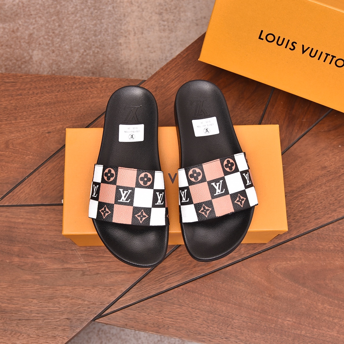 Louis Vuitton Men's Luxury Slides: Casual Comfort, Iconic Design 1 Louis Vuitton Men's Luxury Slides: Casual Comfort, Iconic Design
