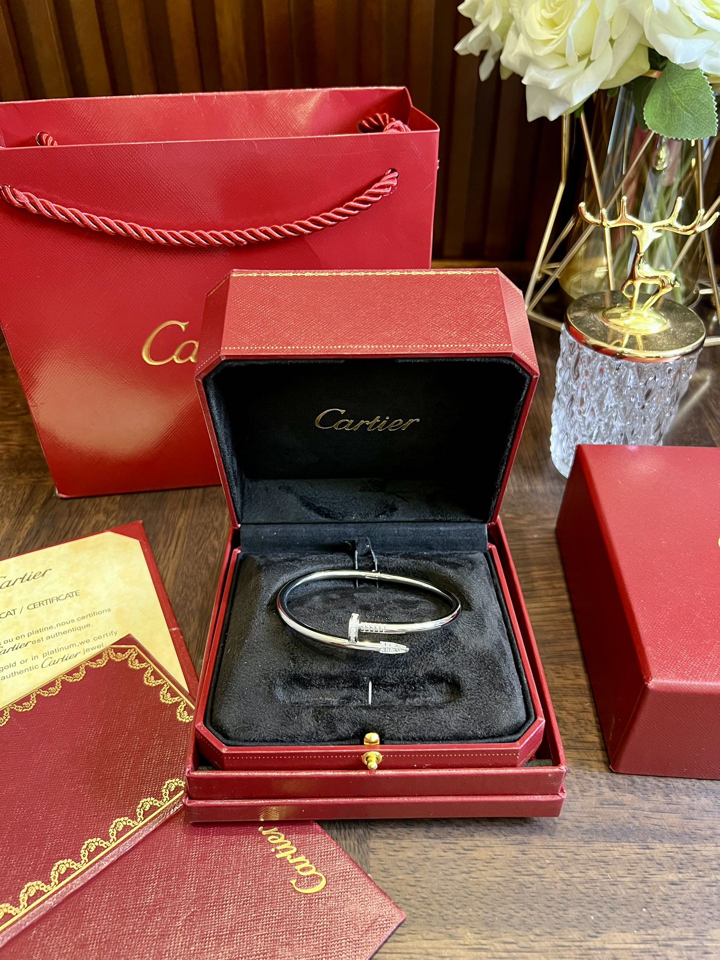 Cartier Juwelen Armbänder Titanstahl