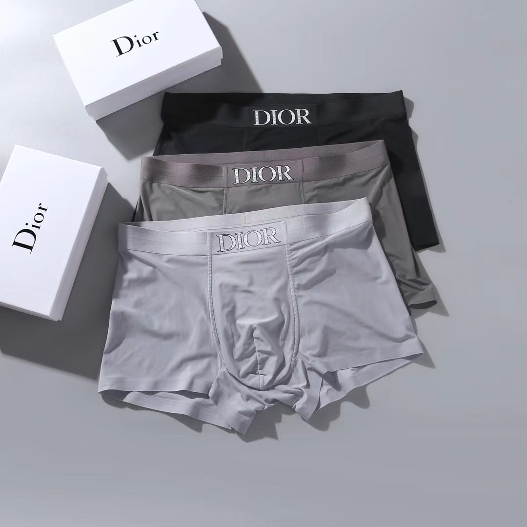 新品！DIOR 迪奥 原单品质，时尚潮男新品 锦纶冰丝无缝切割工艺 科学配 76%锦纶+24%氨纶，丝滑