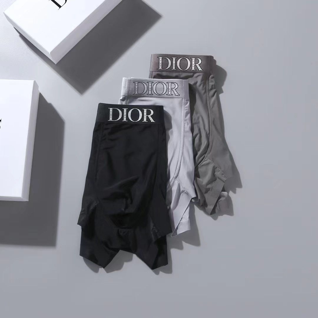 新品！DIOR 迪奥 原单品质，时尚潮男新品 锦纶冰丝无缝切割工艺 科学配 76%锦纶+24%氨纶，丝滑