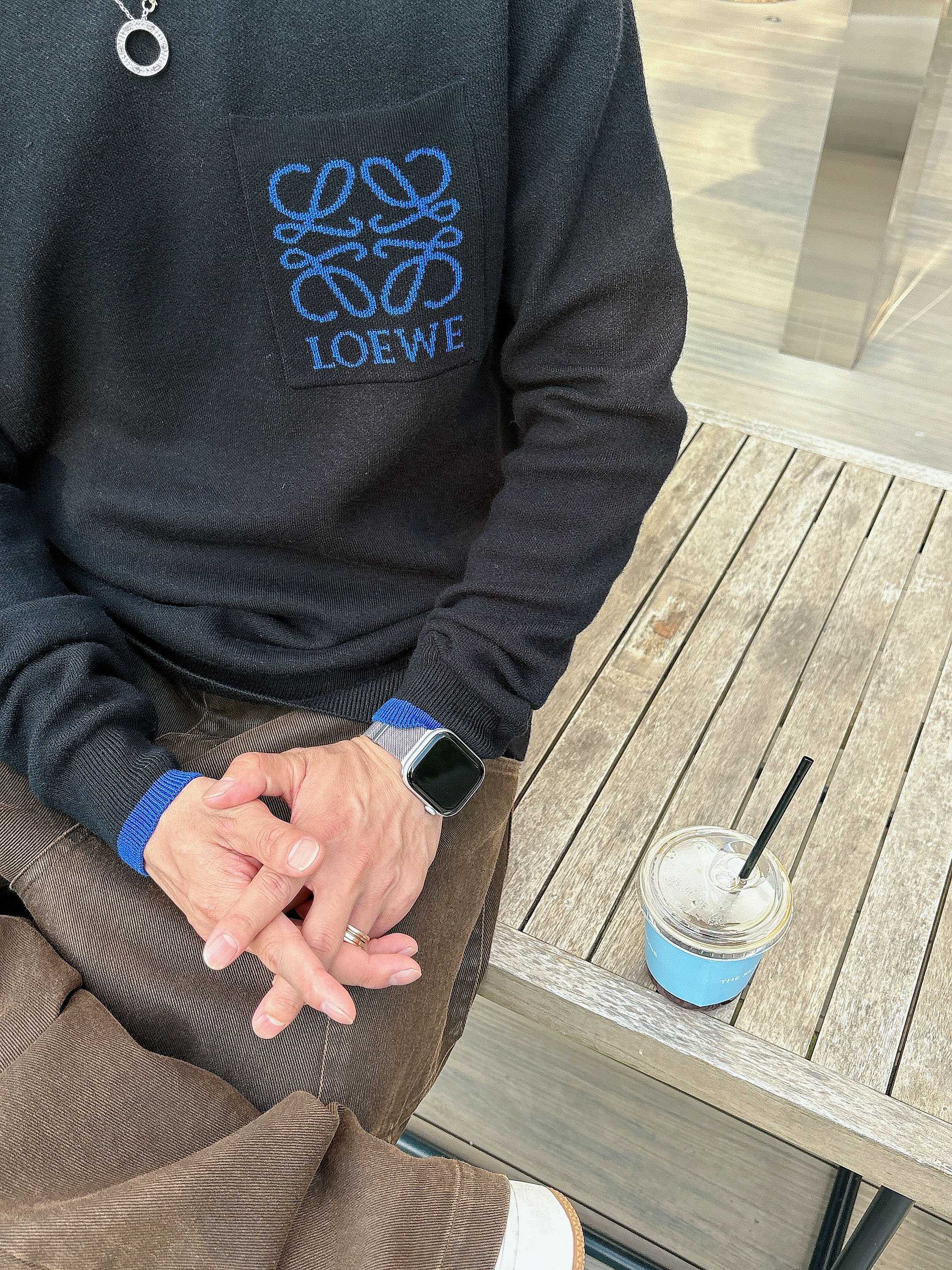 罗意威loewe 2025官网秋冬季最新款圆领毛衣，专柜同步在售爆款！特供羊毛混纺面料.手感舒适.可直接