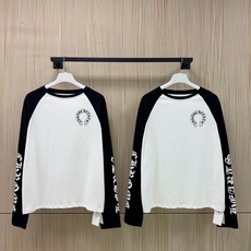 【全码现货】Chrome Hearts克罗心符文撞色拼接长袖 size S M L XL 这款Chrome Hearts 【全码现货】Chrome Hearts克罗心符文撞色拼接长袖 size S M L XL 这款Chrome Hearts