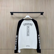 【全码现货】Chrome Hearts克罗心符文撞色拼接长袖 size S M L XL 这款Chrome Hearts 【全码现货】Chrome Hearts克罗心符文撞色拼接长袖 size S M L XL 这款Chrome Hearts