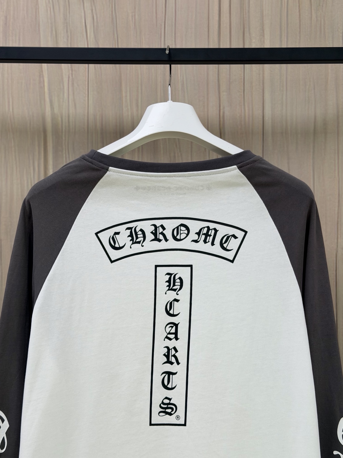 【全码现货】Chrome Hearts克罗心符文撞色拼接长袖 size S M L XL 这款Chrome Hearts