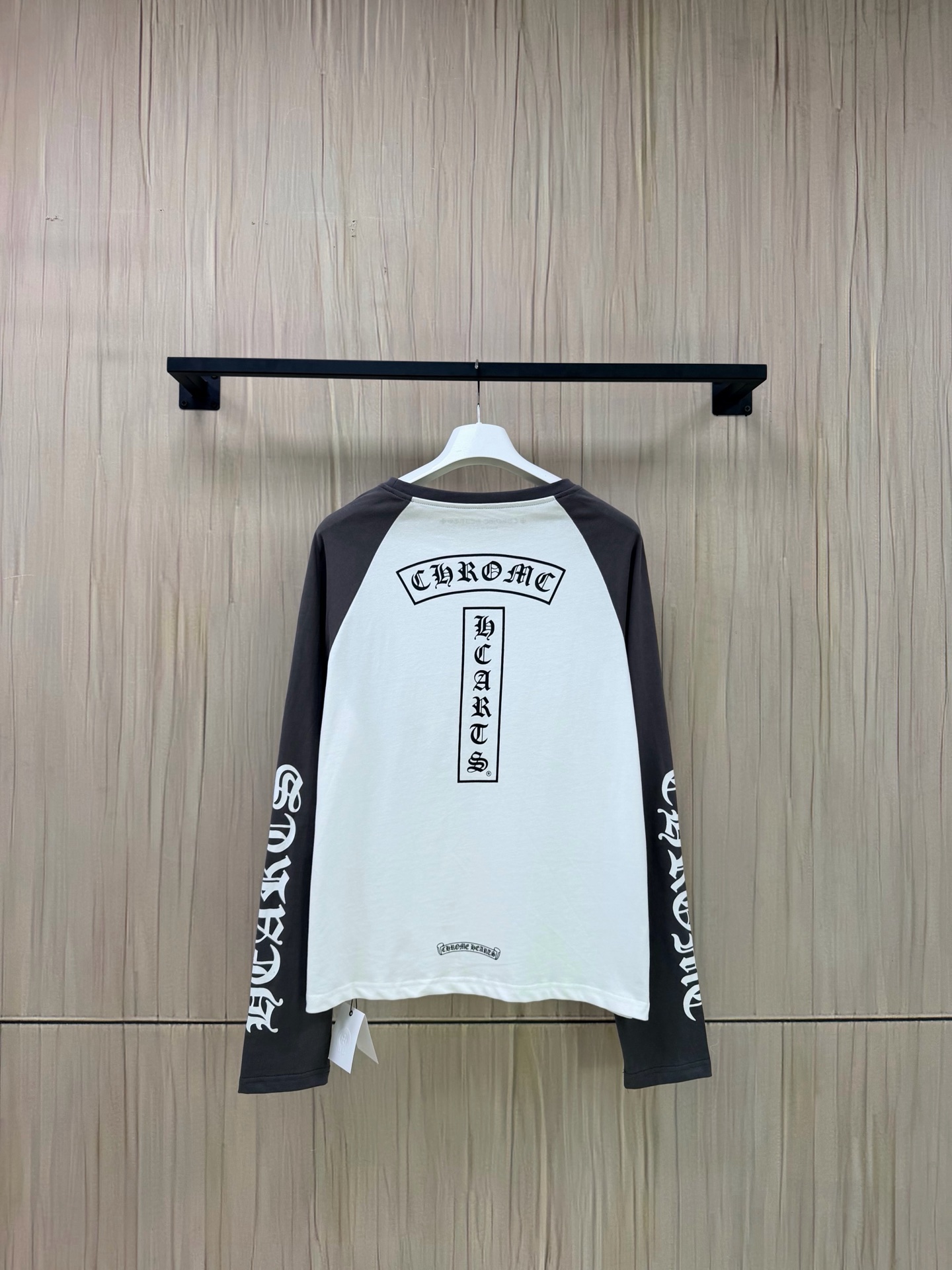 【全码现货】Chrome Hearts克罗心符文撞色拼接长袖 size S M L XL 这款Chrome Hearts