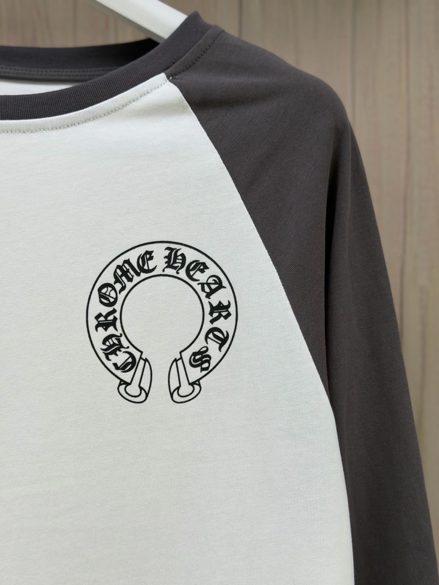 【全码现货】Chrome Hearts克罗心符文撞色拼接长袖 size S M L XL 这款Chrome Hearts