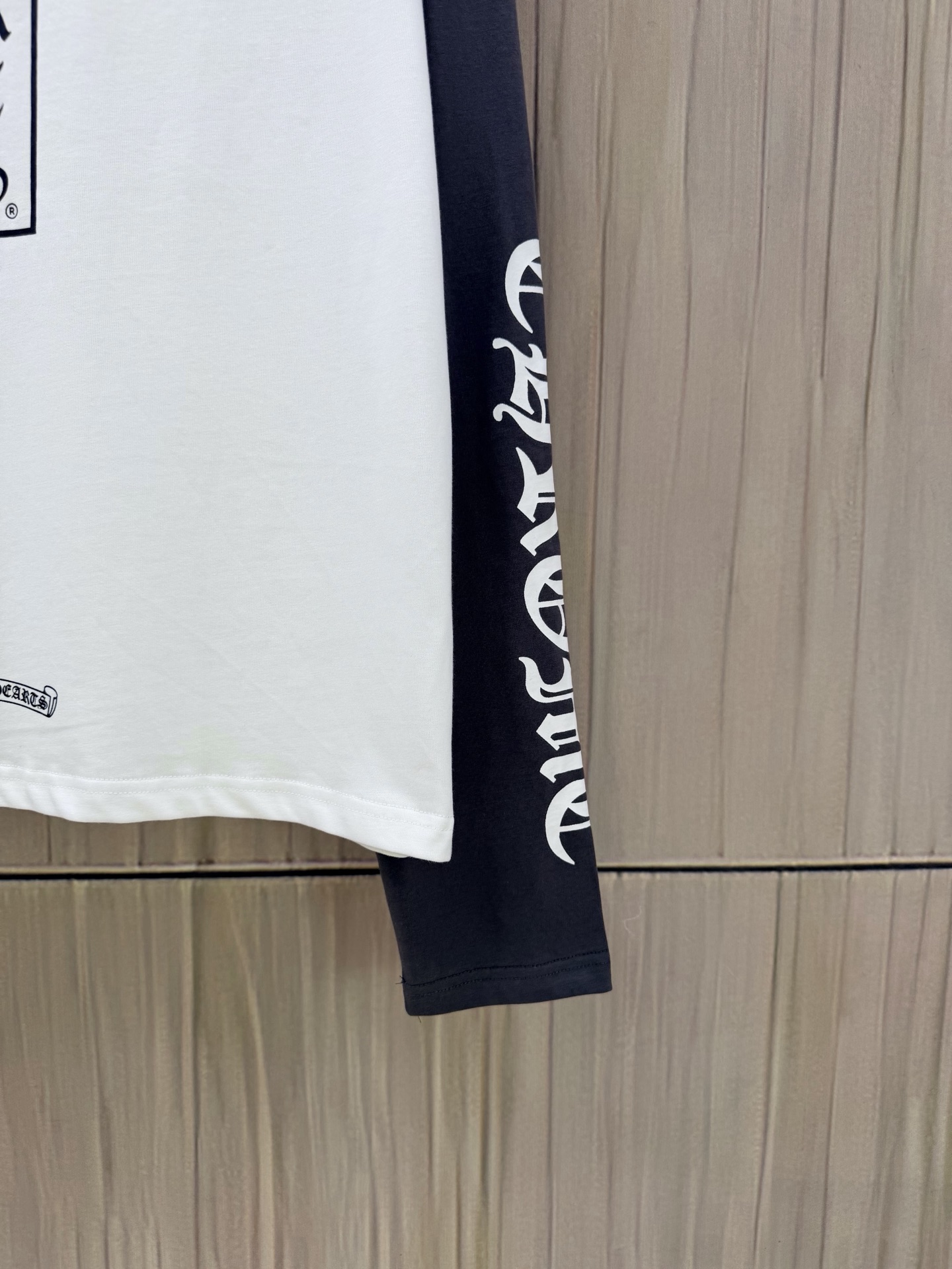 【全码现货】Chrome Hearts克罗心符文撞色拼接长袖 size S M L XL 这款Chrome Hearts