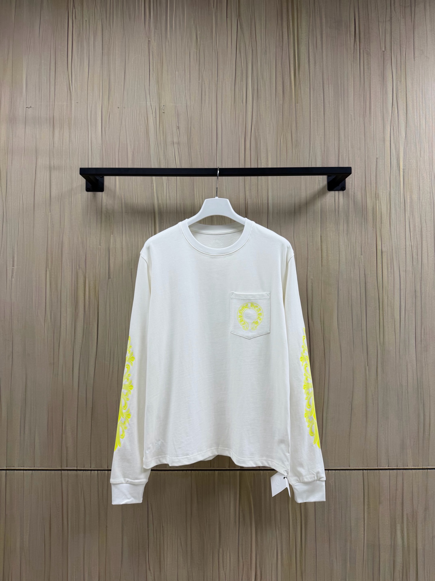 【全码现货】Chrome Hearts克罗心荧光马蹄麒麟臂长袖 size S M L XL 这款Chrome Heart