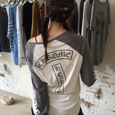 【全码现货】Chrome Hearts克罗心符文撞色拼接长袖 size S M L XL 这款Chrome Hearts 【全码现货】Chrome Hearts克罗心符文撞色拼接长袖 size S M L XL 这款Chrome Hearts