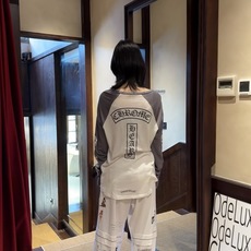 【全码现货】Chrome Hearts克罗心符文撞色拼接长袖 size S M L XL 这款Chrome Hearts 【全码现货】Chrome Hearts克罗心符文撞色拼接长袖 size S M L XL 这款Chrome Hearts
