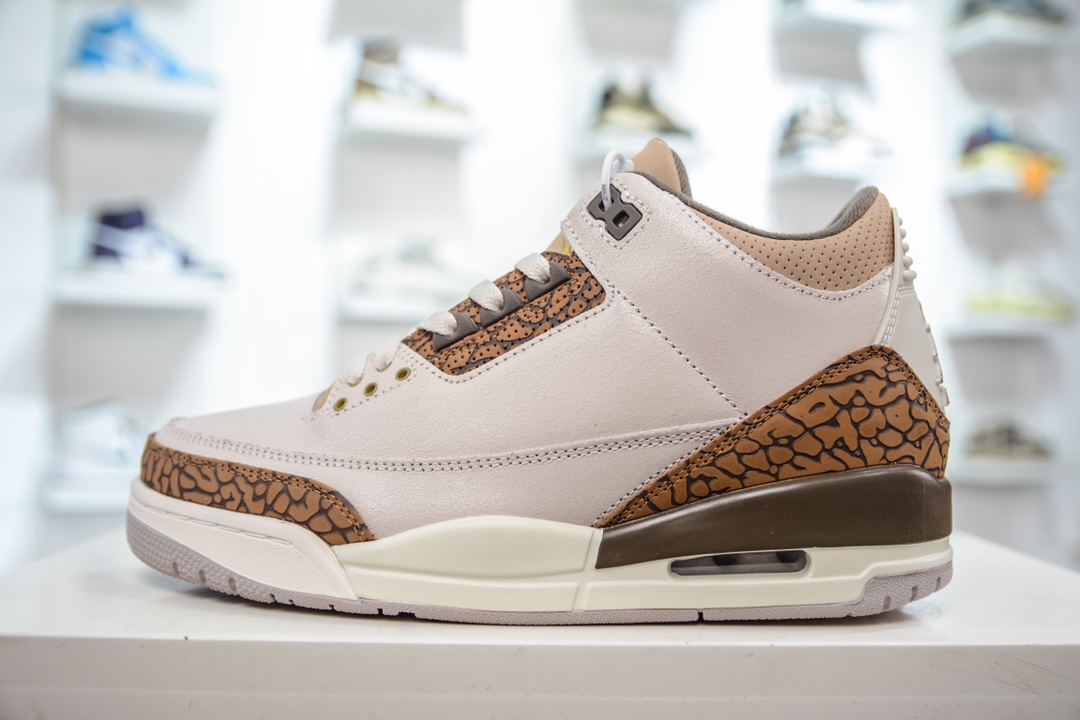 Air Jordan 3 Retro ”Orewood Brown” 白棕 CT8532-102