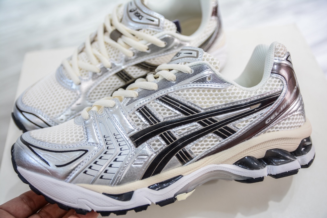 Asics Gel-Kayano 14 retro single product version sports leisure breathable professional running shoes 1202A056-108