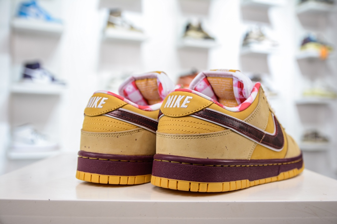 300 Concepts x Nike  SB Dunk Low Yellow Lobster 黄龙虾联名配色 313170-137