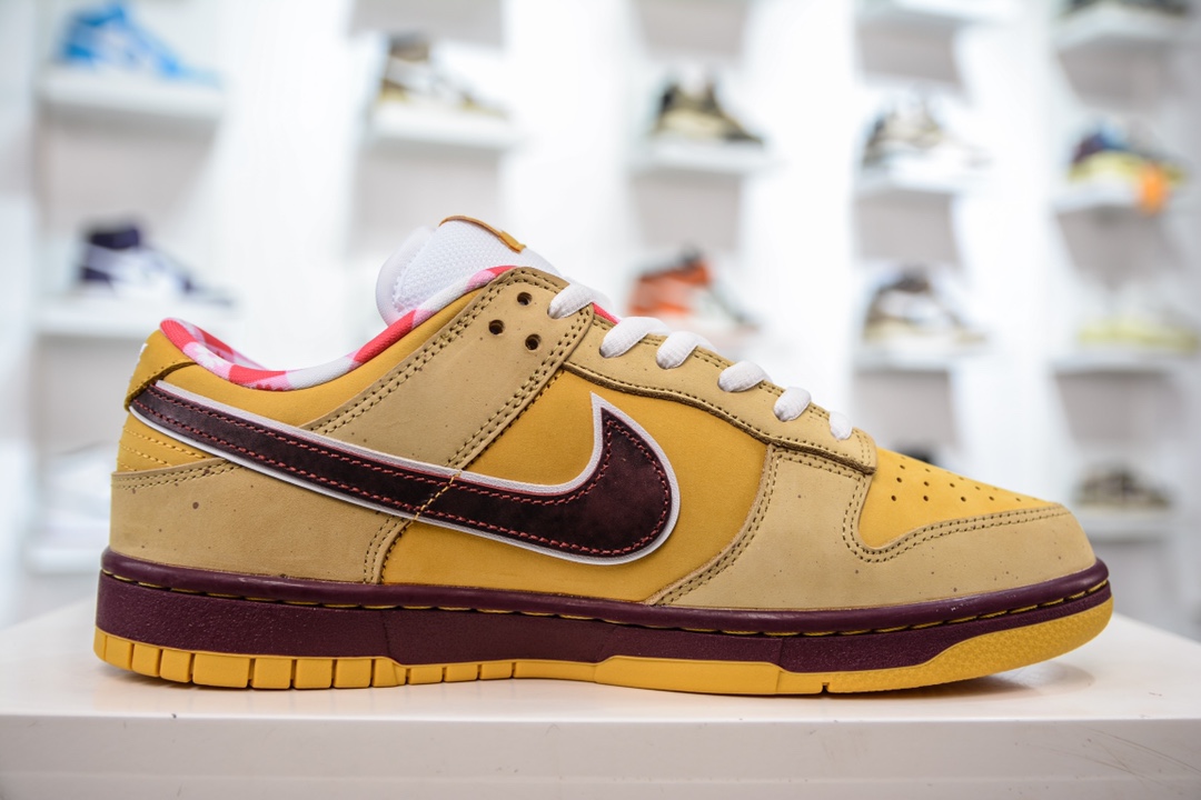 300 Concepts x Nike  SB Dunk Low Yellow Lobster 黄龙虾联名配色 313170-137