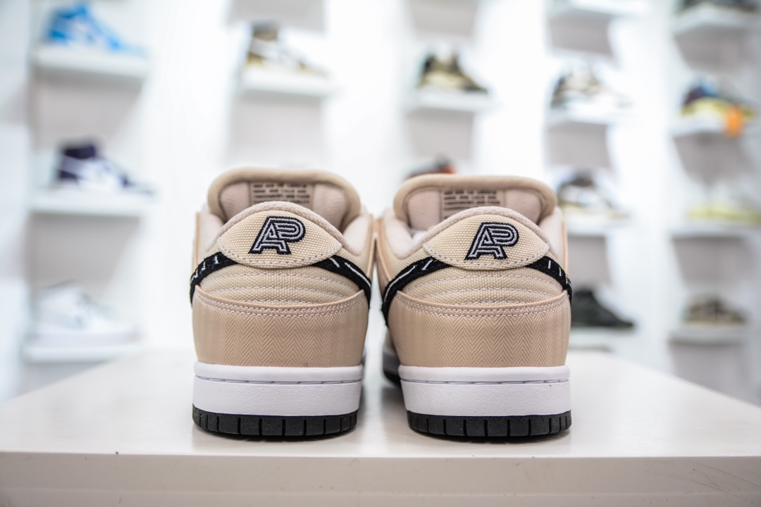 260 Albino &Preto x Nike Dunk SB Low”PearlWhite” 米黑白联名 FD2627-200