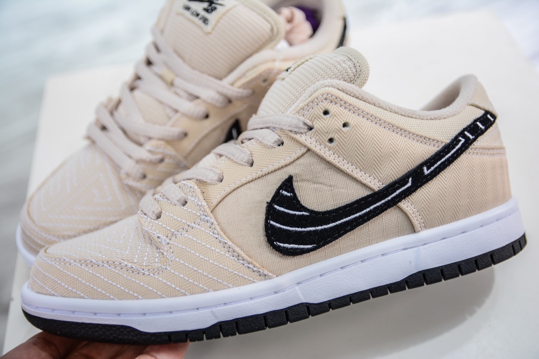 260 Albino &Preto x Nike Dunk SB Low”PearlWhite” 米黑白联名 FD2627-200