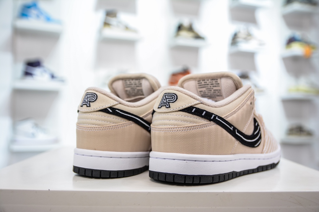 260 Albino &Preto x Nike Dunk SB Low”PearlWhite” 米黑白联名 FD2627-200