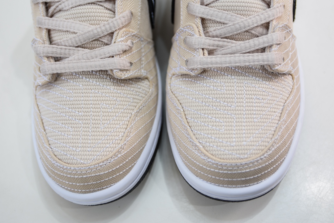 260 Albino &Preto x Nike Dunk SB Low”PearlWhite” 米黑白联名 FD2627-200