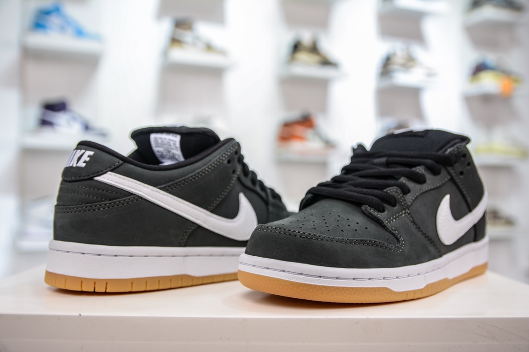 350 TOP纯原 Nike  SB Dunk Low Pro 黑白生胶 CD2563-006